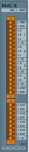 Moog IMI220-423A001 4 AI & 4 AO