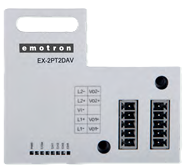 EX-2PT2DAV Temperature Input/ Analog Outpu