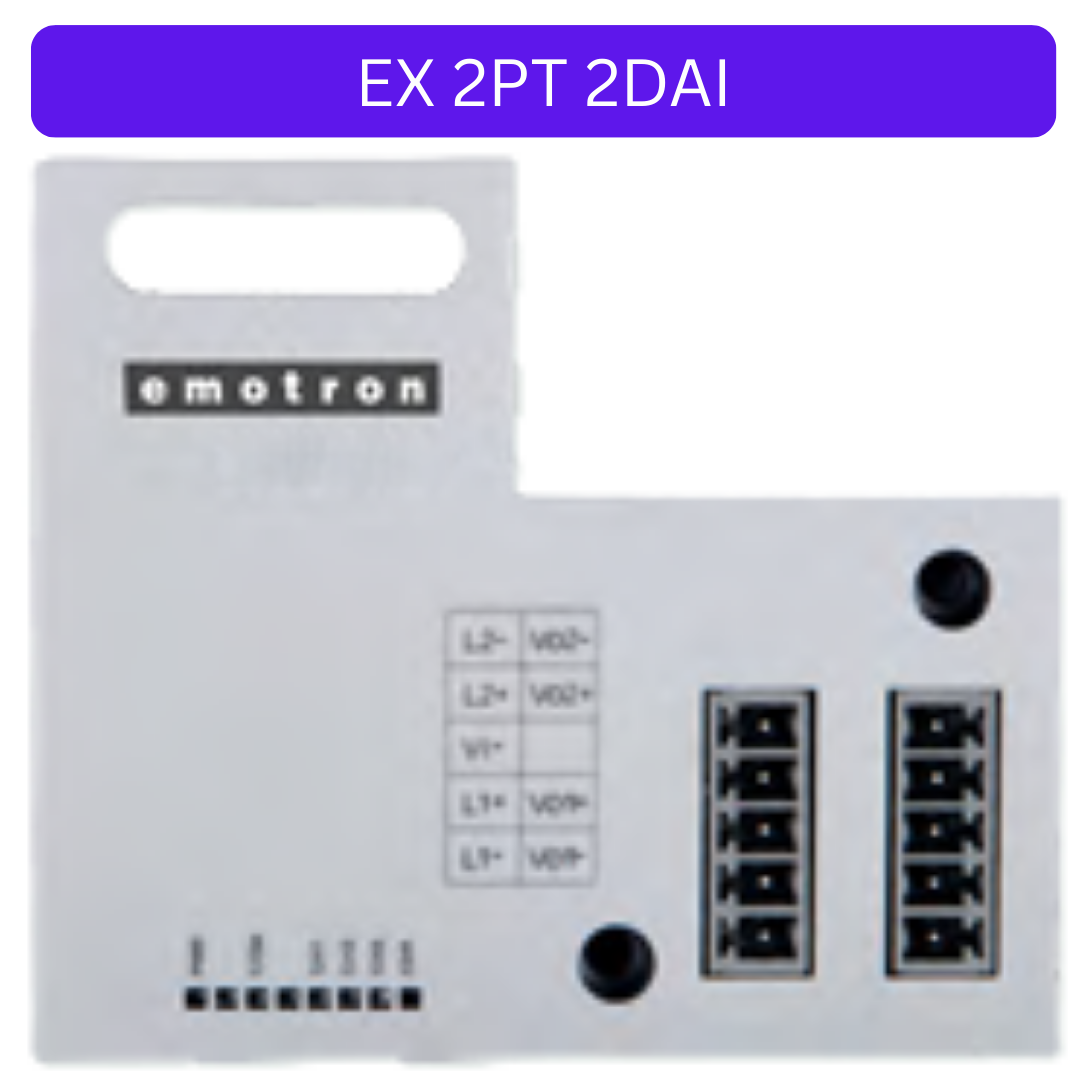 EX-2PT2DAI Temperature Input/ Analog Output