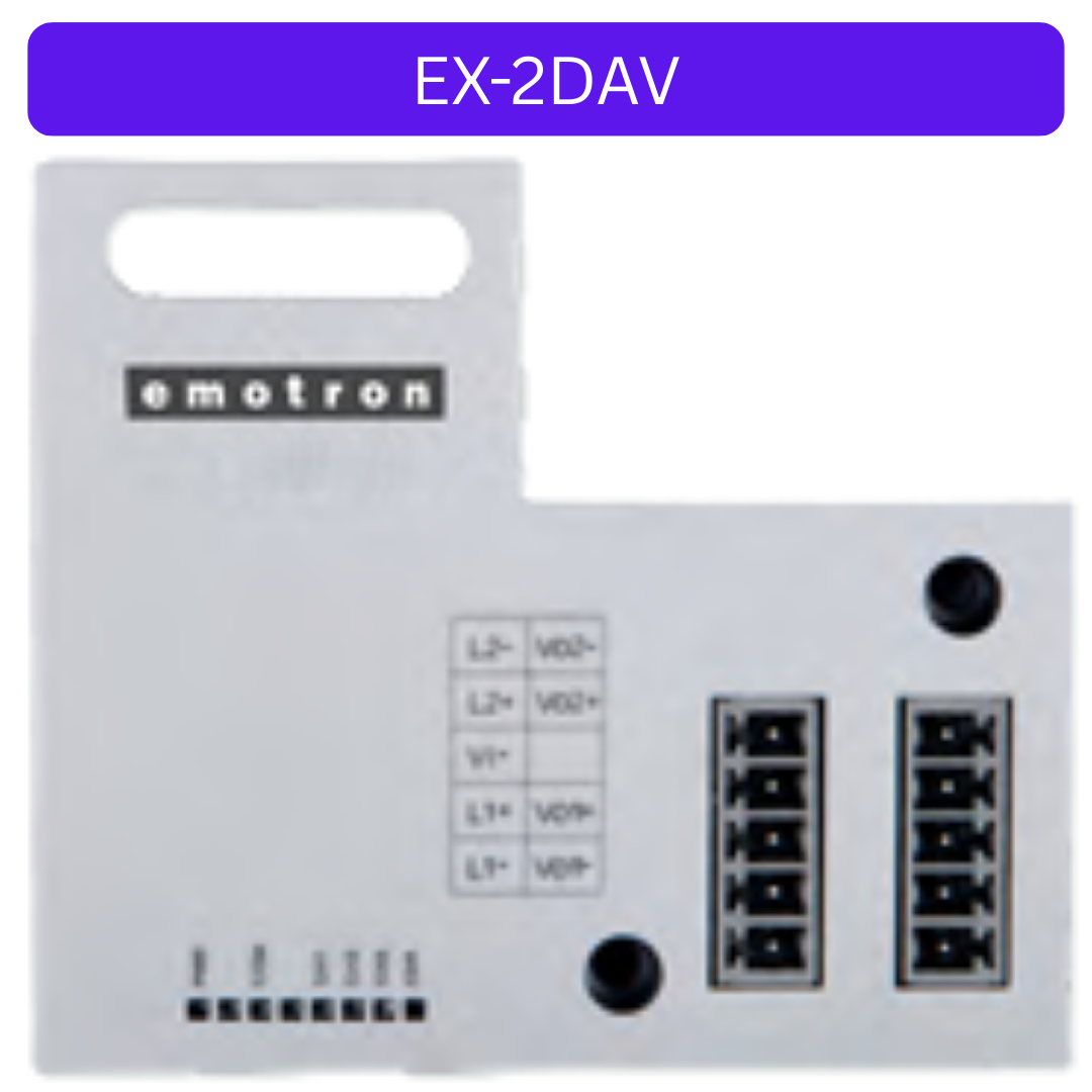 EX-2DAV Analog Output